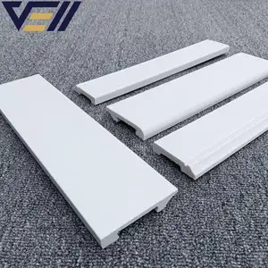 VELL prezzo di fabbrica personalizzazione pavimento flessibile pavimento bianco battiscopa pannello coperture riscaldamento