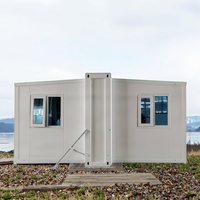 Ray Zen Modern 700 Mini Maison Conteneur Extensible de Luxe en Acier avec Panneaux Sandwich, Design Asiatique, Villa Mobile, Hôtel