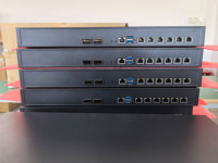 AISTONE 1U Rackmount, processeur i3 4100M, PC pare-feu réseau, support 1*MPCIE, 4G LTE, utilisation professionnelle, routeur de gestion réseau