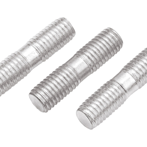 Vis à double extrémité en acier inoxydable 304 de haute qualité M6 M14 M16 M20, boulons à tige filetée double, lisses - Product Image 3
