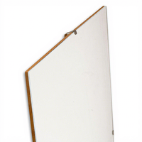 Cadre photo en verre sans cadre, toutes tailles, vente chaude 2025, cadre photo en plexiglas avec clip