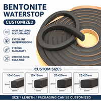 Barrière imperméable en argile gonflable de qualité supérieure, spécification personnalisée, étanchéité pour l'infrastructure et la construction, Bentonite Waterstop