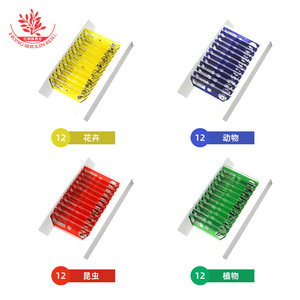 Portaobjetos de plástico para muestras biológicas, accesorios populares para microscopios científicos, práctica de uso con muestras celulares en microscopio - Product Image 1