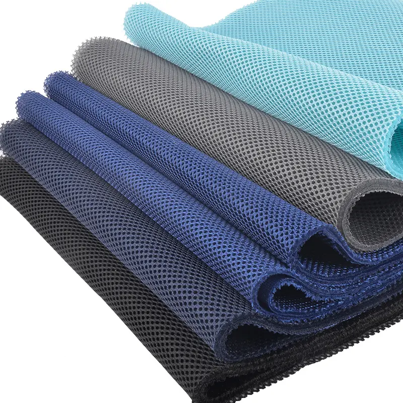 Tela de malla transpirable para sandwichera, tejido de malla de aire para zapatos deportivos, 150-300gsm, precio bajo