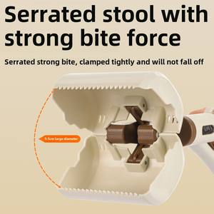 Recogedor de caca de perro de plástico ecológico, recogedor de caca de perro mascota para caminar al aire libre, suministros para el cuidado de los animales - Product Image 3