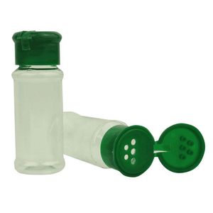 Empty Plastic Salt and Pepper Shakers with Lid, Moisture Proof Spice Dispenser, Seasoning Container Pourer with Shaker Lids.