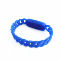 Bracelet en silicone de bonne qualité USB 3.0 Flash Drive Cadeaux de Noël bon marché