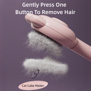 Cepillo para Gatos con Agujas de Acero y Función de Masaje para Eliminar el Pelo Suelto y el Cuidado de Mascotas - Product Image 3