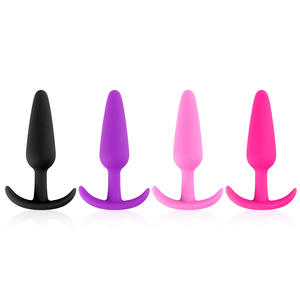 Tapón anal de silicona, paquete de 3 tapones <span class=keywords><strong>anales</strong></span>, juego de entrenamiento <span class=keywords><strong>para</strong></span> <span class=keywords><strong>principiantes</strong></span>, usuarios avanzados con base acampanada, <span class=keywords><strong>Juguetes</strong></span> sexuales de próstata en forma de T - Product Image 5