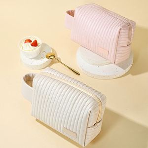 Cute Colorful Grey Toiletry <b>Bag</b> Outdoor Stationary Make up <b>Bag</b> Girls Cosmetic <b>Bag</b> - Product Image 6