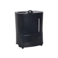 Humidificateur d'air électronique à brume chaude Comfort Home avec niveau d'eau visible et grand réservoir pour les espaces de vie