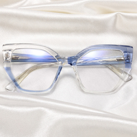 Gafas de Moda Europea para Mujer, Montura TR90 Multicolor con Efecto Ojo de Gato, Anti Luz Azul, Fotocromáticas, para el Uso Diario