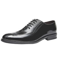 Fabricant de chaussures en cuir personnalisé OEM bout carré respirant et imperméable à enfiler design