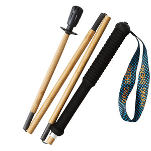 Sz Carbon Fiber Hiking Poles 130cm 120cm 110cm Straight Grip <b>Spring</b> <b>Clip</b> Folding Trekking Poles - Product Image 2