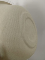 Bol rond compostable en pulpe de canne à sucre de 32 oz pour la restauration hôtelière, vaisselle jetable biodégradable en bagasse