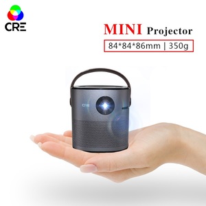 Máy chiếu nhỏ dành cho điện thoại di động Android có WIFI Máy chiếu tiện dụng chạy bằng pin Cube - Product Image 2