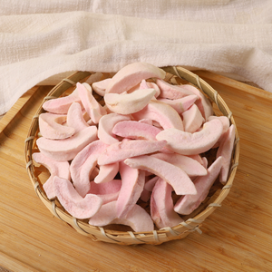Pêches lyophilisées prêtes à manger Délicieux en-cas de fruits Vente en gros d'usine FD Emballage sous vide 60g Fruits secs - Product Image 4