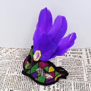 <span class=keywords><strong>Venise</strong></span> peint masque beauté fête et danse événement princesse masque en gros Halloween Costume danse fête plume masque - Product Image 5