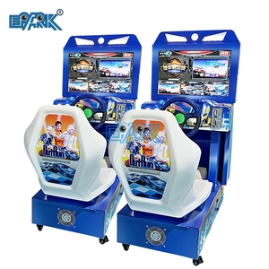 22 inch LCD đồng tiền hoạt động video Arcade OUTRUN thiết bị điện tử trẻ em đua xe trẻ em trò chơi máy - Product Image 4