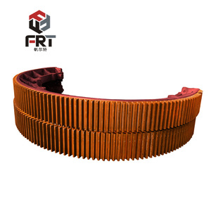 Machine de fraisage à portique CNC de 6 mètres du fabricant du Henan, avec quatrième axe et crémaillère à grande denture pour anneau d'engrenage de four rotatif - Product Image 1