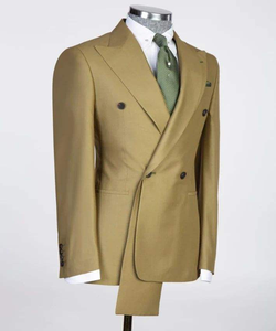 Nuovo Design Personalizzato Smoking da Uomo con Colletto Superiore a Doppio Petto, Abito da Cerimonia e Ballo, Vestibilità Slim, Alta Qualità - Product Image 5