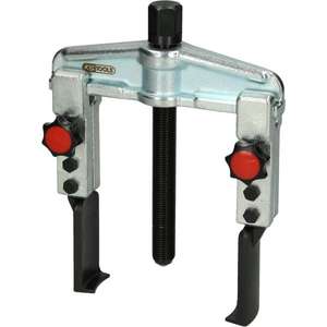 KS TOOLS-620,0039 Juego de extractor de 2 brazos universal de ajuste rápido con EXTRACTORES de piernas extremadamente estrechas y extendidas - Product Image 1
