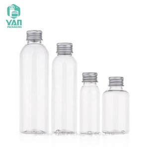 Yan bao bì 30ml 50ml 120ml 200ml vòng trong suốt rõ ràng pet chai nhựa nhỏ nhôm vít cap huyết thanh mỹ phẩm - Product Image 6