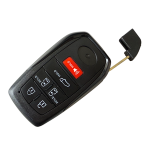 Lame de clé de voiture de remplacement de haute qualité non coupée pour Toyota - Product Image 4