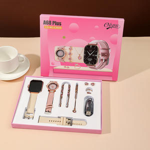 Reloj Inteligente Unisex A58 Plus de Cuarzo con Incrustaciones de Diamantes, 8 en 1 para Deportes, Caja de Aleación, Pantalla LCD, Alarma, Resistente al Agua IP67, Correa de Acero Inoxidable, Grande - Product Image 4