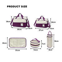 Vente en Gros : Ensemble Sac à Dos à Langer Maternité pour Maman et Bébé avec Matelas à Langer