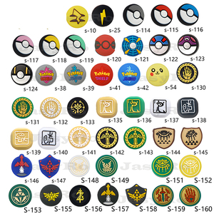 Tùy Chỉnh Điều Khiển Silicone Dễ Thương Phim Hoạt Hình Phim Hoạt Hình Ngón Tay Cái Ngón Tay Stick Grip Cap Cho <span class=keywords><strong>Nintendo</strong></span> Chuyển Đổi OLED Lite Trò Chơi Video Phụ Kiện - Product Image 3