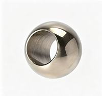 Boule décorative creuse en acier inoxydable pour garde-corps d'escalier, colonne et accessoires de balustrade