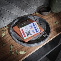 Carte NFC pour booster les avis Google, améliorer les commentaires des clients, scanner le QR, compatible iPhone et Android – Aucun abonnement à l'application requis, lot de 6, accès inclus