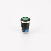 Mini bouton-poussoir en plastique à Led momentané, bouton-poussoir, 12mm, IP67, nouveauté