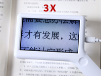 Portable High-definition Smartphone Screen Magnifier 8X Reading Digital Magnifier