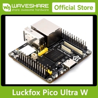 ZYSY Luckfox Pico Ultra Waveshare RV1106 Papan Pengembangan Linux, Mengintegrasikan ARM Cortex-A7/RISC-V MCU/NPU/ISP