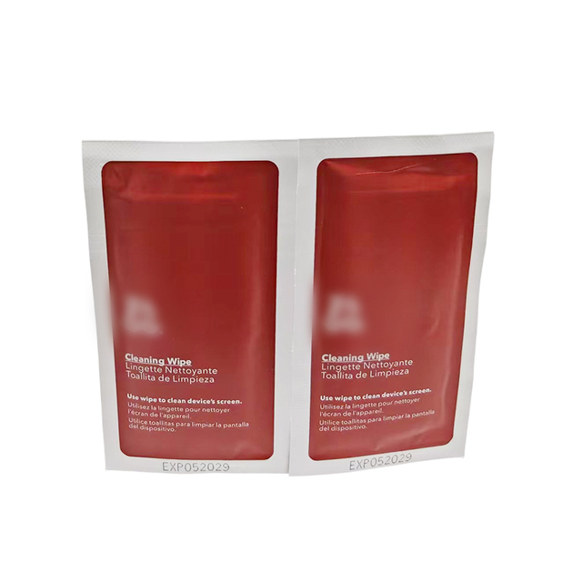 70% Isopropyl Alcohol Individual Pack Screen Cleaning Wipes Lint Free Quick Dry Wipes for Phone and Laptop
