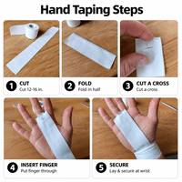 Bande de maintien en coton pour kettlebell, protection anti-callosités, antidérapante, absorbant la transpiration, pour Snatch, Swing, Clean, Crossfit, vente en gros