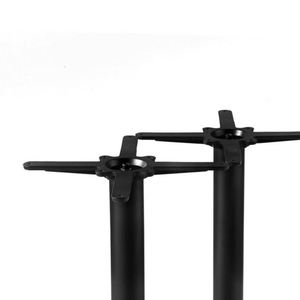 Base de Mesa de Hierro Fundido Resistente WEKIS, Diseño Comercial Moderno y Vintage, Bases de Mesa Negras Resistentes para Tableros de Madera para Comedor - Product Image 5