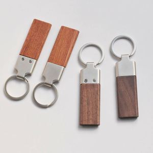 Porte-clés en bois gravable au laser, écologique, vierge, cadeau de mariage durable, idéal pour la vente en gros - Product Image 2