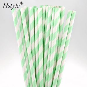 Pajitas de papel biodegradables, duraderas y ecológicas con patrón de rayas, pajitas de arcoíris y suministros de decoración para fiestas SC000 - Product Image 4