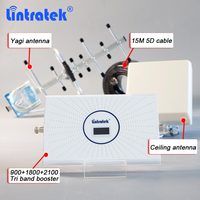 Amplificateur de Signal de téléphone portable Triple bande Lintratek 850 1700 1900mhz réseau Mobile 2G 3G 4G amplificateur de Signal cellulaire