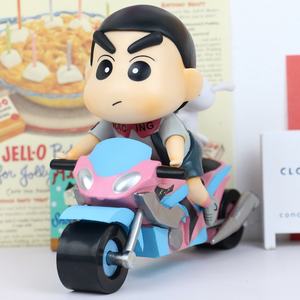 Figurines de manga de 13 cm, statues de moto, Crayon Shin-chan, figurine en PVC, figurine d'anime, jouets cadeaux pour enfants et adultes - Product Image 4