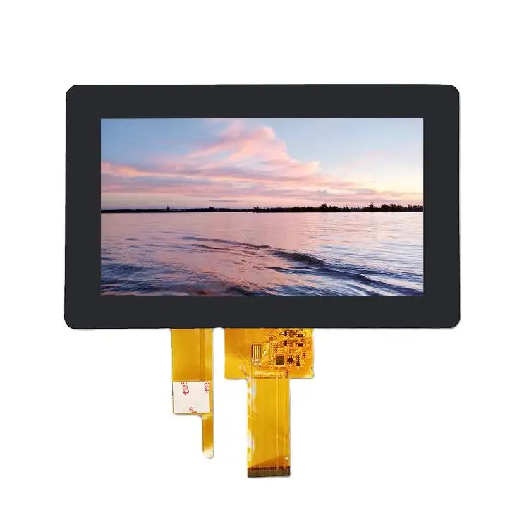 Pantalla LCD TFT de 7 pulgadas, interfaz MCU con placa SSD1963 y CTP