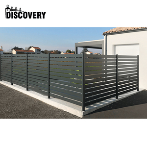 Revêtements en poudre vallas de aluminio valla de seguridad Rejillas de privacidad para cerramientos exteriores - Product Image 1