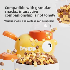 Neuer Entenförmiger Intelligenter Futterspender Interaktiver Automatischer Spender & Puzzle-Spielzeug für Katzen & Hunde - Product Image 4