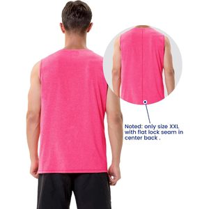 Débardeurs personnalisés pour hommes, sans manches, séchage rapide, évacuation de l'humidité, respirants, pour entraînement, gym, athlétisme, musculation - Product Image 5
