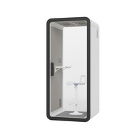Cabine insonorisée, Pod de bureau silencieux, Cabine téléphonique mobile, Salle de réunion et de lecture, Cabine d'isolation acoustique pour diffusion en direct