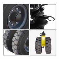 Conteneur maritime de 40 pieds pour le transport de marchandises lourdes ou volumineuses, roues en caoutchouc PU