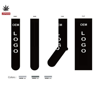 Chaussettes personnalisées OEM, conception de votre propre logo, chaussettes pour hommes, chaussettes de sport en coton de bambou, chaussettes noires pour hommes, chaussettes de sport de qualité supérieure - Product Image 1